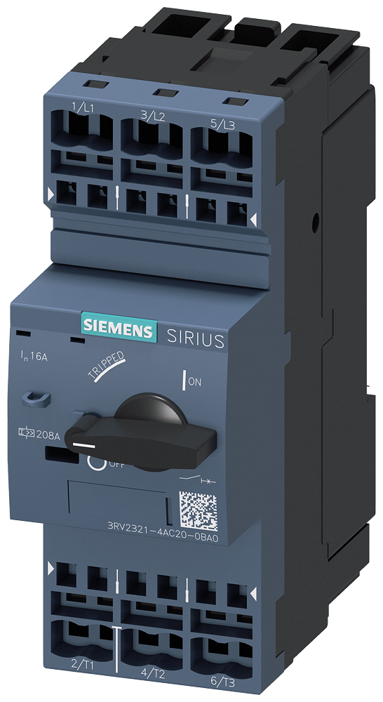 Siemens 3RV2321-4AC20-0BA0 — SIRIUS 3RV2 motor starter protectors