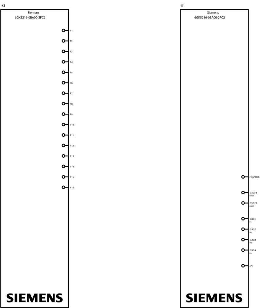 6GK5216-0BA00-2FC2 SCALANCE XC216EEC, konfigurovatelný switch Layer 2, 16x RJ45