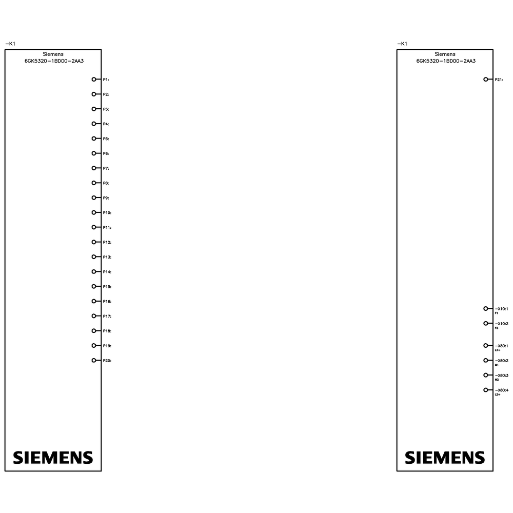 SCALANCE X320-1FE, konfigurovatelný switch Layer 2, 20x RJ45, 1x multimodový SC