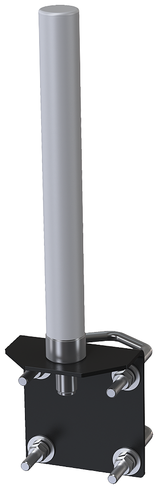 ANT795-6MP IWLAN antenna with omnidirectional characteristic; incl. N-Female plug: 5/7 dBi; IP65/67 (-40-+80 °C); 2.4/5 GHz Wi-Fi compliance and observe national approvals; mounting on wall or mast; compact instructions on German/English scope of delivery: 1x ANT795-6MP - Image 3