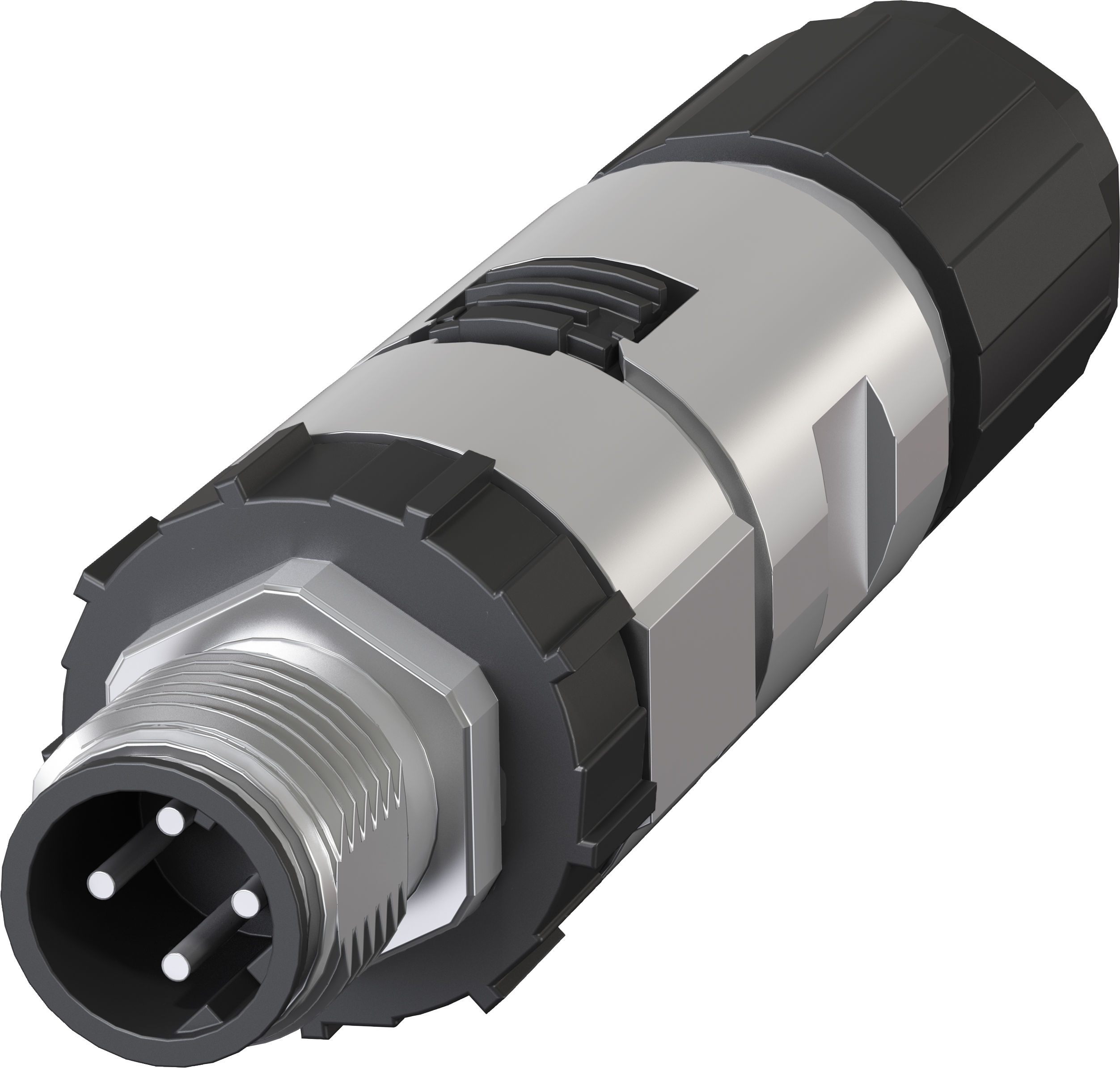 PROFIBUS FC M12 plug PRO M12 plug-in connector with rugged metal enclosure and FC connection system - Image 3