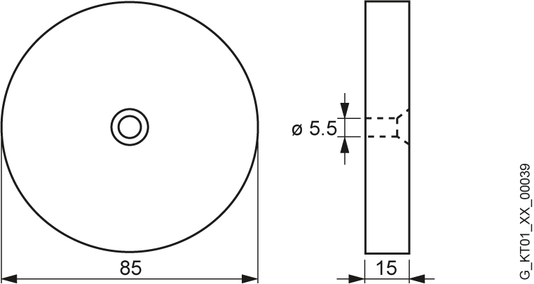 6GT2600-0AA10 Transpondér MDS D139 tepluvzdorný, RF200/RF300 ISO/MOBY D, ISO 15693, 112 Byte