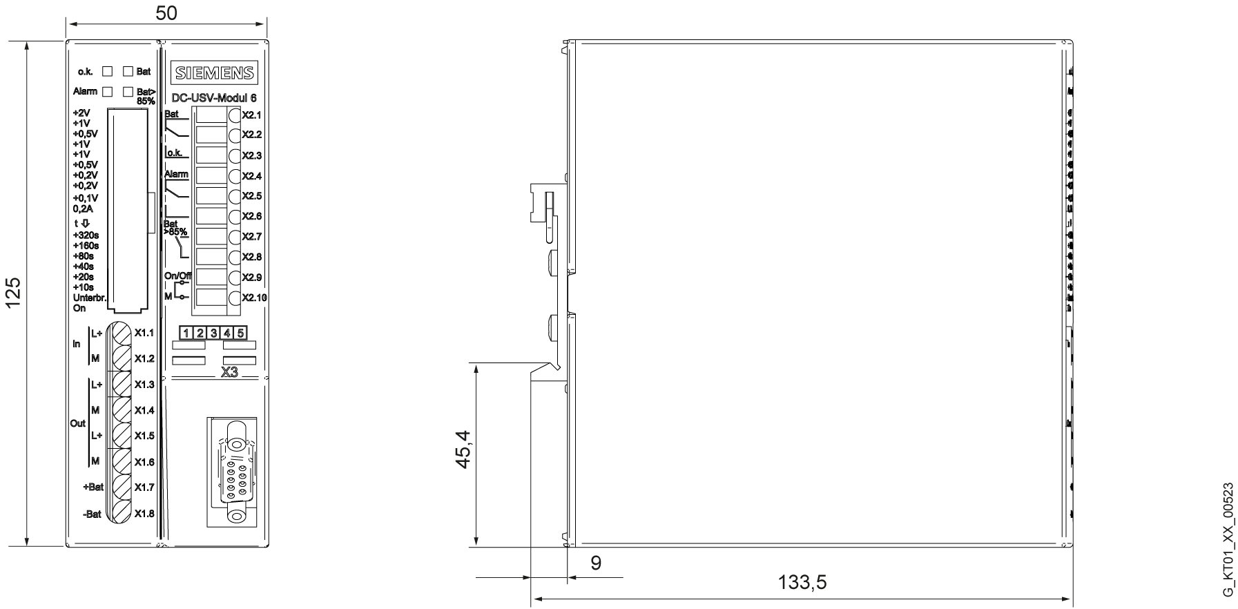 6EP1931-2DC42 Napájecí zdroj SITOP DC UPS modul, DC 24 V/6 A s USB rozhraním