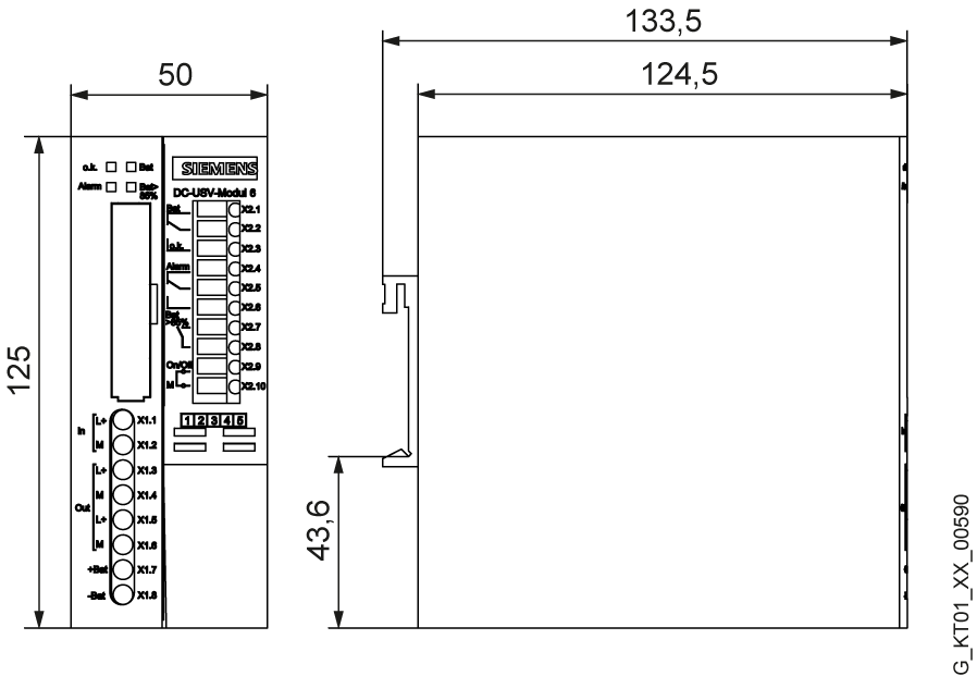 Napájecí zdroj SITOP DC UPS modul, DC 24 V/6 A bez rozhraní