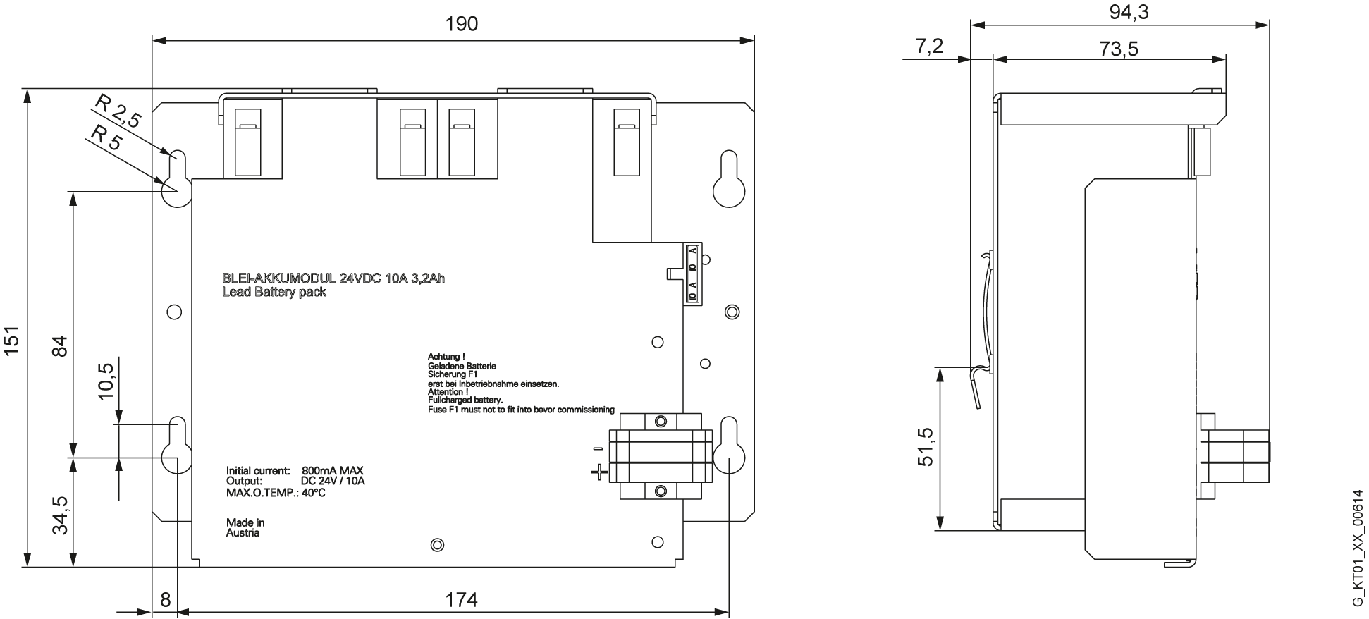 SITOP bateriový modul DC 24 V/3,2 Ah
