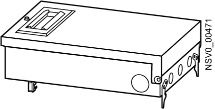 BVP:203162 BD2-AK3X/GS00 tap-off unit 125 A / 1x 3-pole base GS00