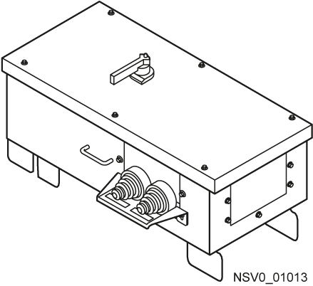 BD2-AK05/FS400IEC-3 TAP-OFF UNIT 320A / 1X 3 POLE WITH IEC FUSE SWITCH