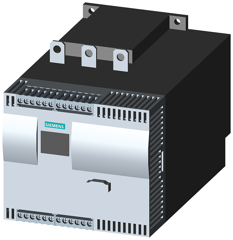Siemens Sanftstarter Bei 400V, 40 Grad, Standard:162A, 90kW, Wurzel-3:281A, 160kW, 3RW4436-6BC44