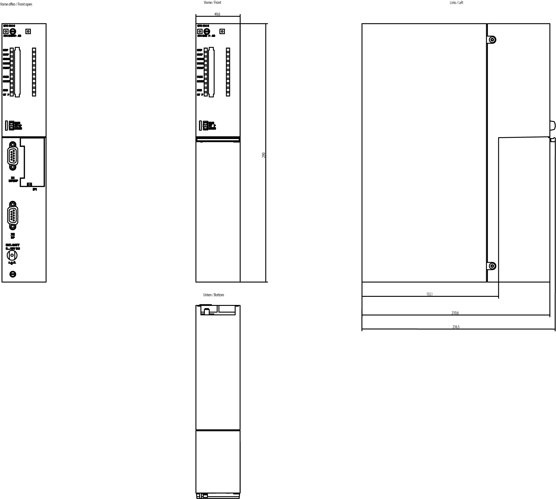 SIMATIC S7-400 CPU 414-3 4 MB