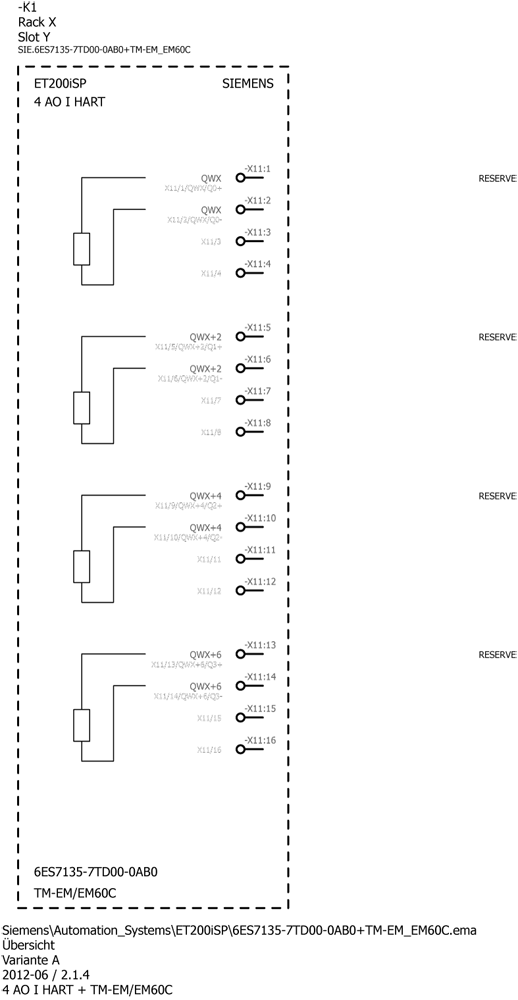 6ES7135-7TD00-0AB0 SIMATIC ET 200iSP 4AQ I HART