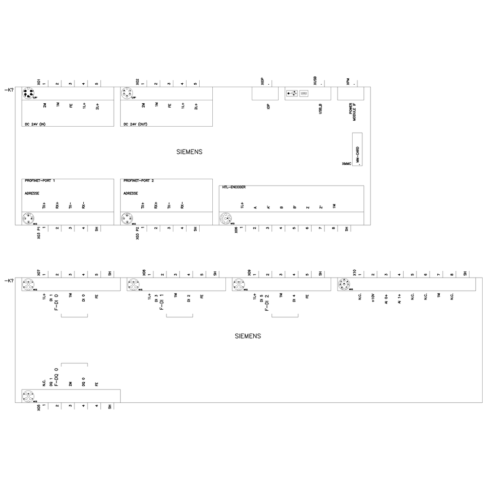 SINAMICS G120D CU240D-2 PN-F