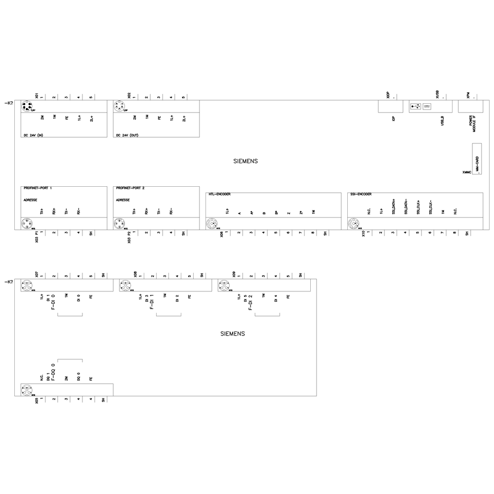 SINAMICS G120D CU250D-2 PN-F