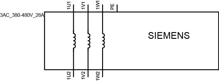 Síťová tlumivka 28,0 A , 116,0 W