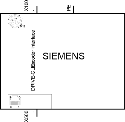 SINAMICS SENSOR MODULE SME20 INCREMENTAL ENCODER: SIN/COS 1VPP PROTECTION IP67 WITHOUT DRIVE-CLIQ CABLE