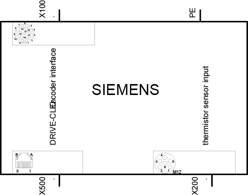 SINAMICS SENSOR MODULE SME125 ABSOLUTE ENCODER: ENDAT; PTC- and KTY-INPUTS WITH SECURE ELECTRICAL ISOLATION; DEGREE OF PROTECTION IP67; WITHOUT DRI...