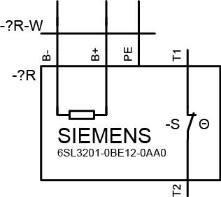 Brzdný resistor 160,00 Ohm 4,00 kW