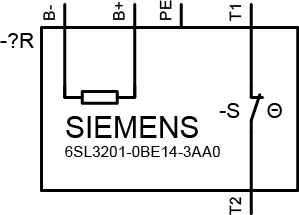 Brzdný resistor 370,00 Ohm 1,50 kW