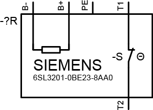 Brzdný resistor 30,00 Ohm 18,50 kW