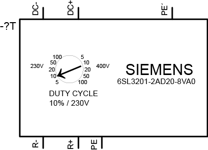 Brzdový modul 2,75 kW