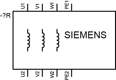 Výstupní tlumivka  6,1 A, 0,0900 kW