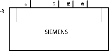 SIMODRIVE 611 PULSED RESISTOR 0.3/25KW FOR EXTERNAL MOUNTING