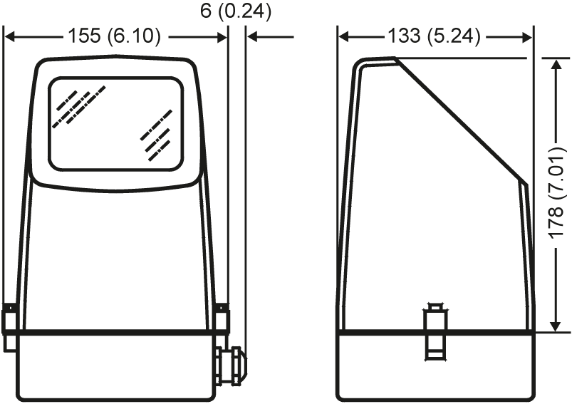 MAG 5000, IP67 / NEMA 4X/6, Polyamid enclosure, With display, 115-230V AC 50/60 Hz Successor product available. Please consider ordering the produc...