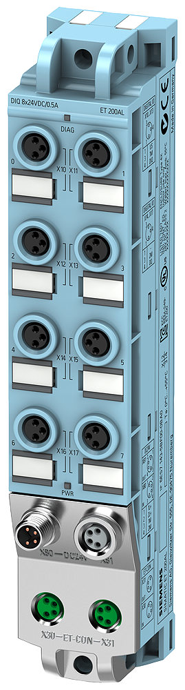 6ES7141-5BF00-0BA0 SIMATIC ET 200AL DI 8x24VDC 8x M8