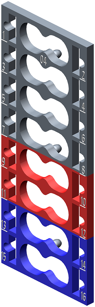 SIMATIC ET 200SP Color-coded labels CC04 PU 10