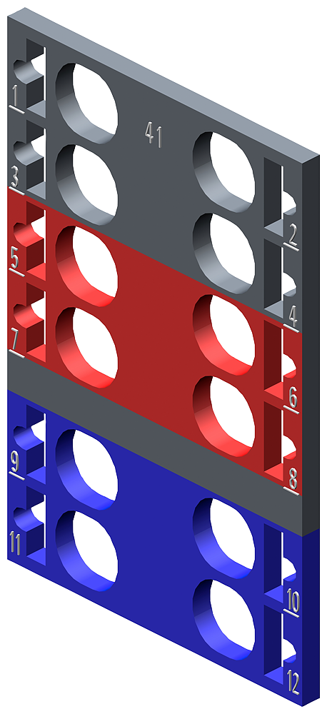 SIMATIC ET 200SP Color-coded labels CC41 PU 10