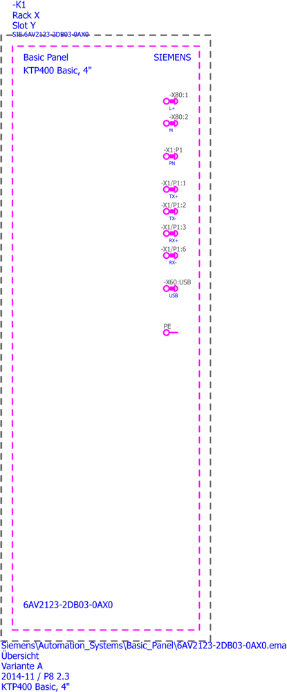 SIMATIC HMI KTP400 Basic