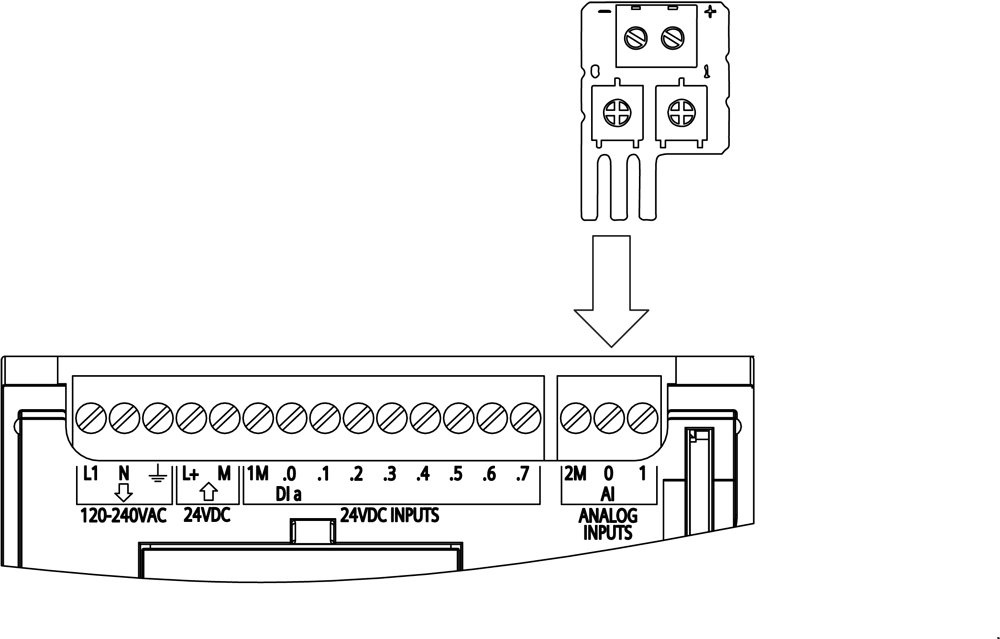 SIMATIC S7-1200, Analogový Simulátor SIM 1274, 2 vstupy potenciometru