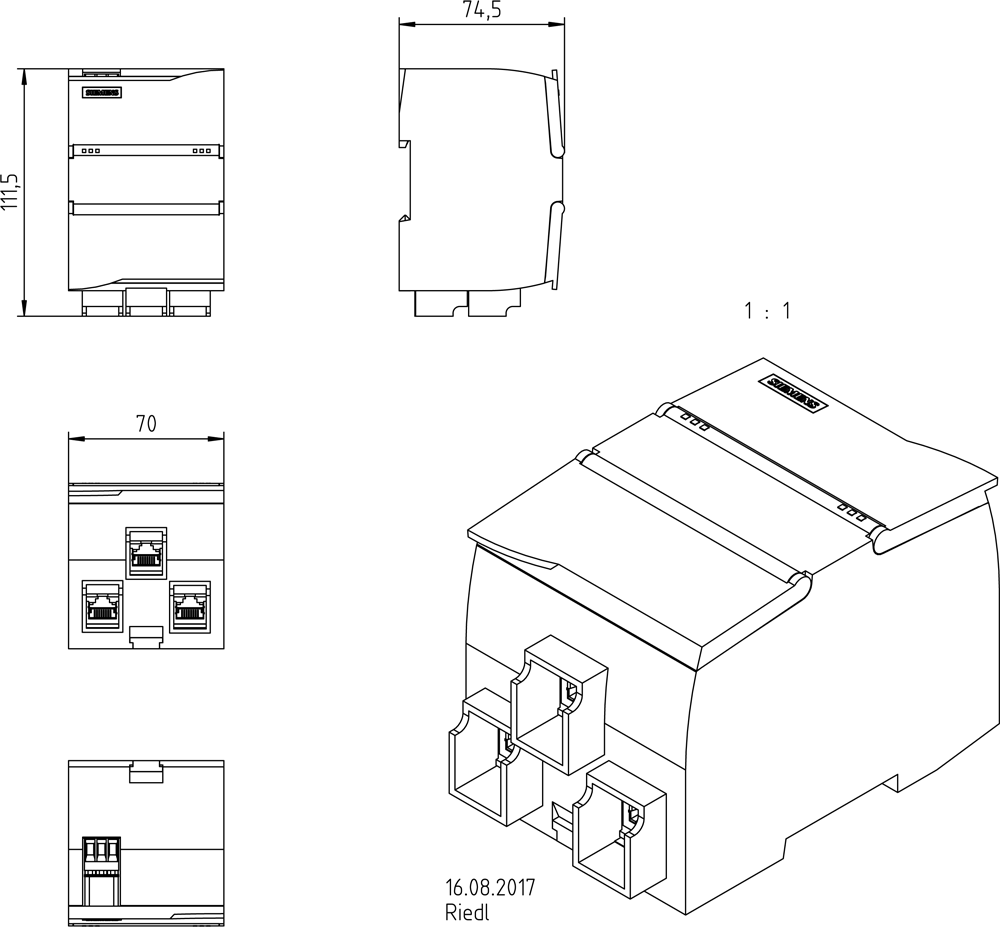 6BK1621-0AA00-0AA0 SIMATIC NET PN/BACnet Link