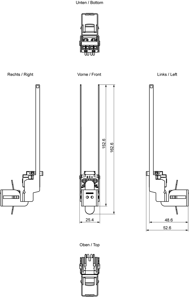 SIMATIC S7-1500 Shielding set I/O For 35 mm modules Incl. power supply element, shield bracket and shield terminal, PU 5