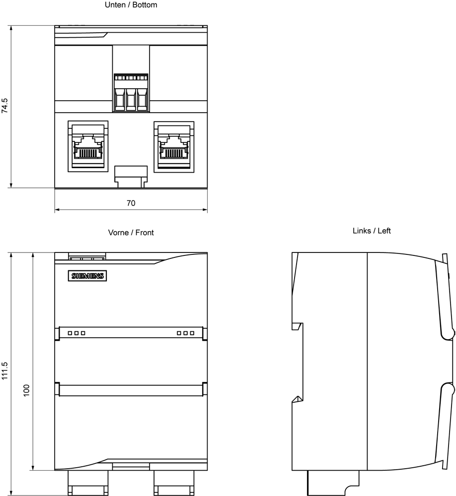 SIMATIC NET PN/M-Bus LINK