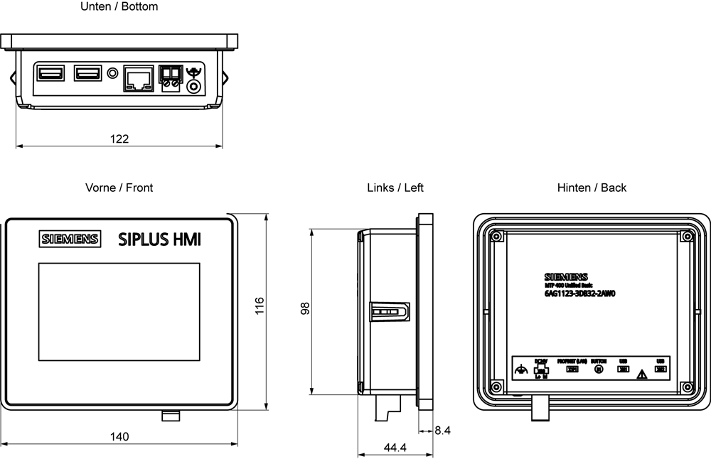 SIPLUS HMI MTP400 - Image 2