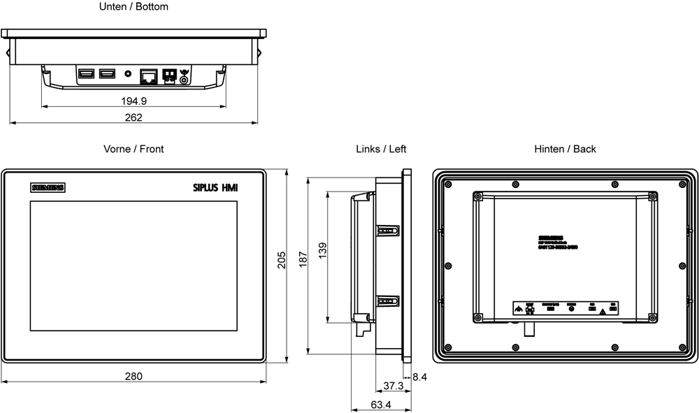SIPLUS HMI MTP1000 - Image 2