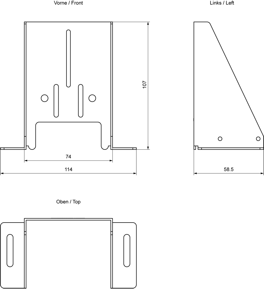 adapter plate for merging Lumimax SmartLight and TheImagingSource camera Z series Inspekto SmartLight ISP-SSLCB60 to different GigE cameras (e.g. Basler ace by Siemens