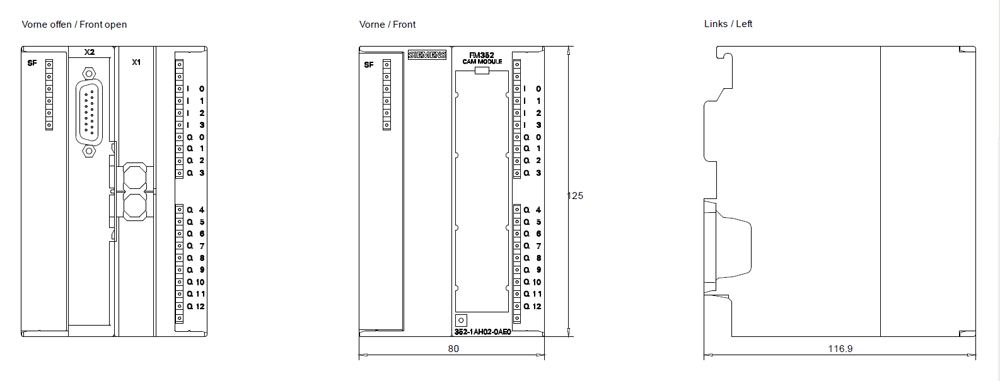 SIMATIC S7-300 FM 352 For incremental/SSI encoder