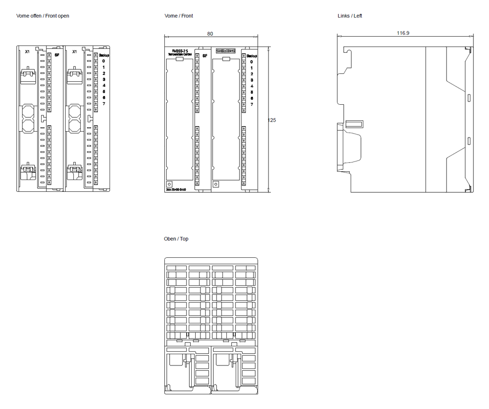 6ES7355-2SH00-0AE0 SIMATIC S7-300 FM 355-2 S Step and pulse controller