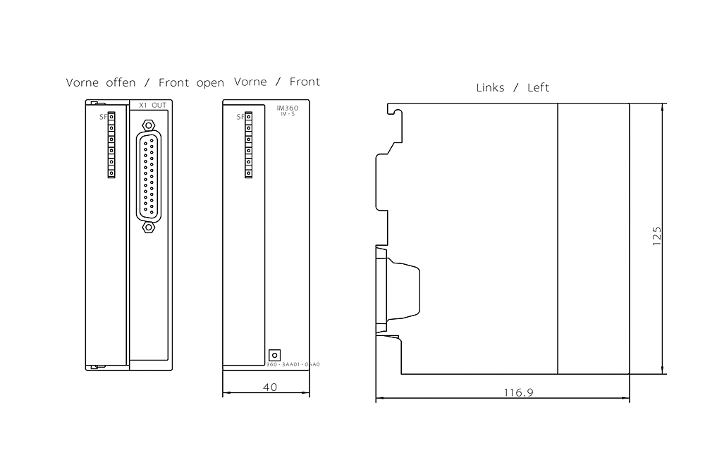 SIMATIC S7-300 IM 360 With K-Bus