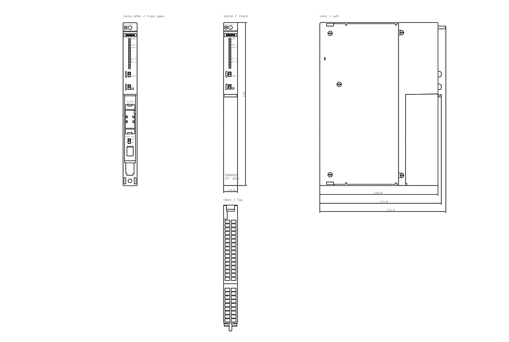SIMATIC S7-400 PS 405 4A