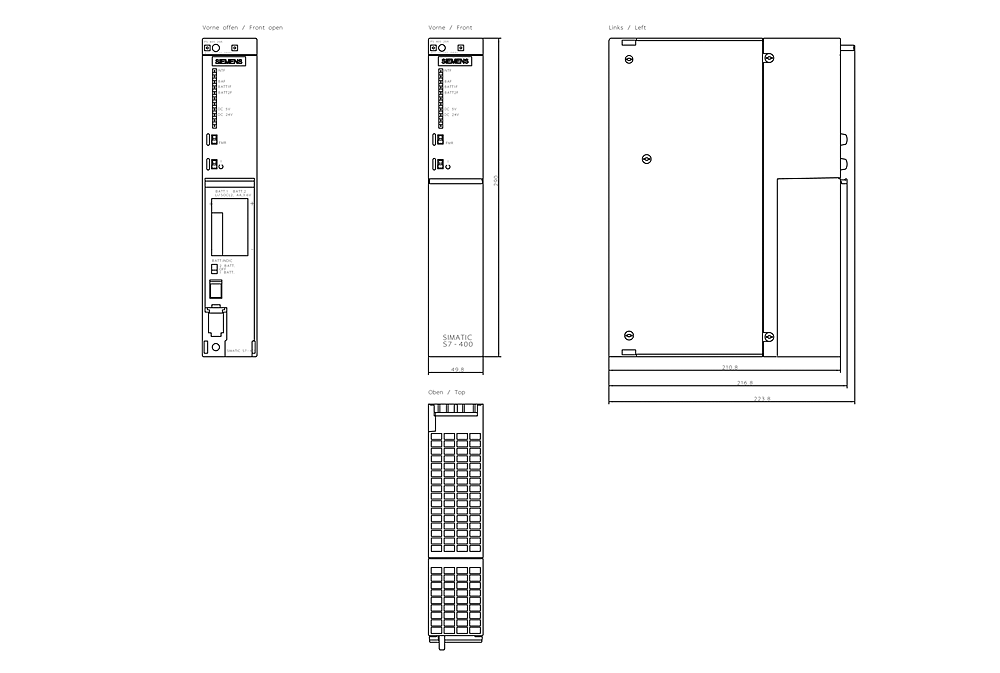 SIMATIC S7-400 PS 405 20 A