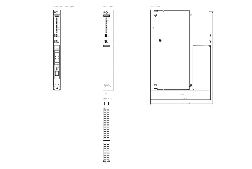 SIMATIC S7-400 PS 407 4A