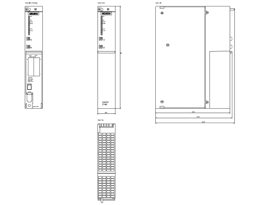 6ES7407-0KA02-0AA0 SIMATIC S7-400 PS 407 10 A