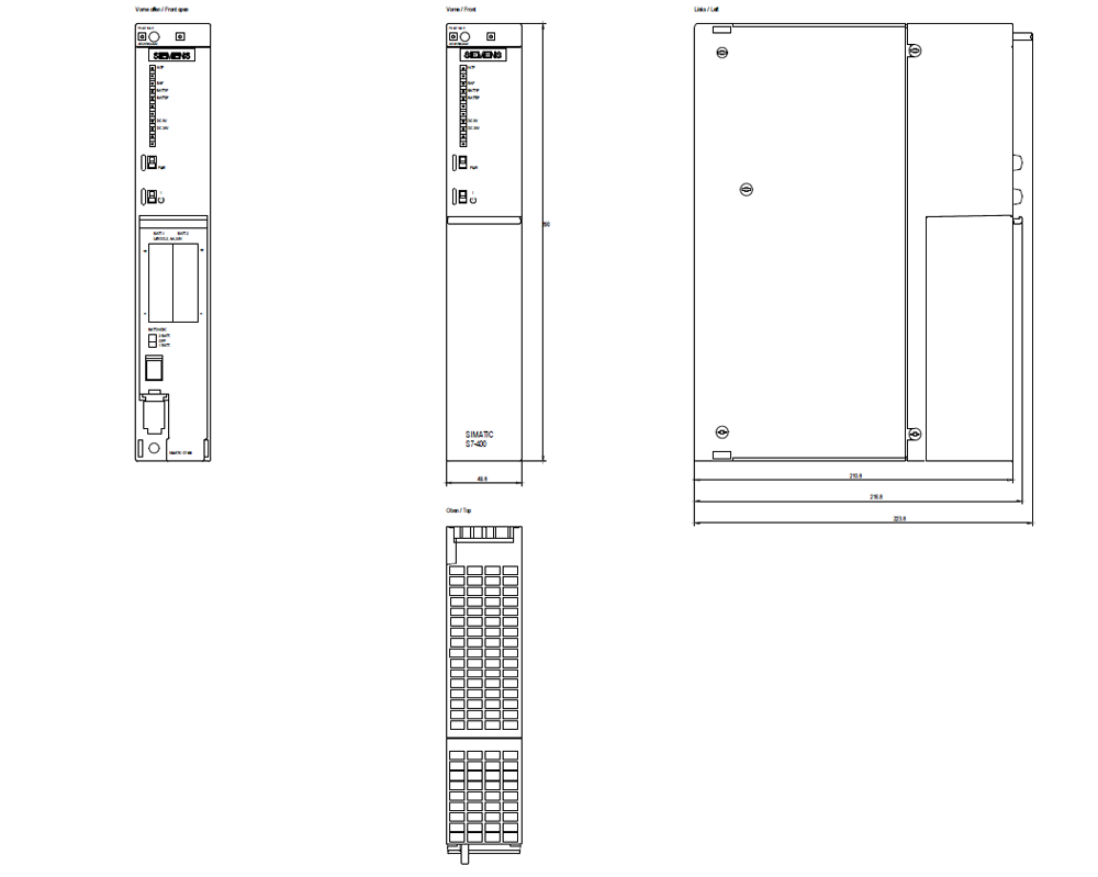SIMATIC S7-400 PS 407 10 A R For redundant use