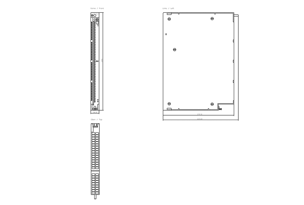 6ES7422-1HH00-0AA0 SIMATIC S7-400 SM 422, DQ 16x30/230 V UC/relay/5 A