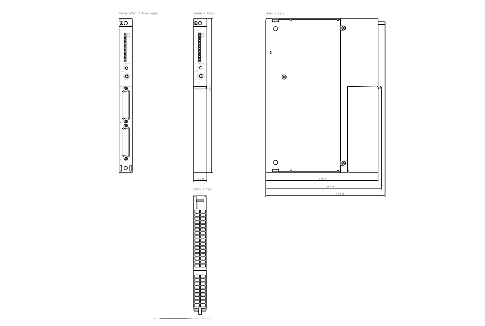 SIMATIC S7-400 IM 461-3 Receive IM with K-Bus For distributed connection up to 100 m