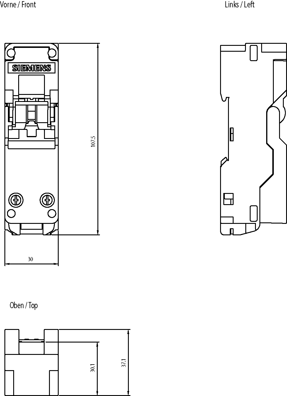 IE FastConnect konektor RJ45 - samice (zásuvka)