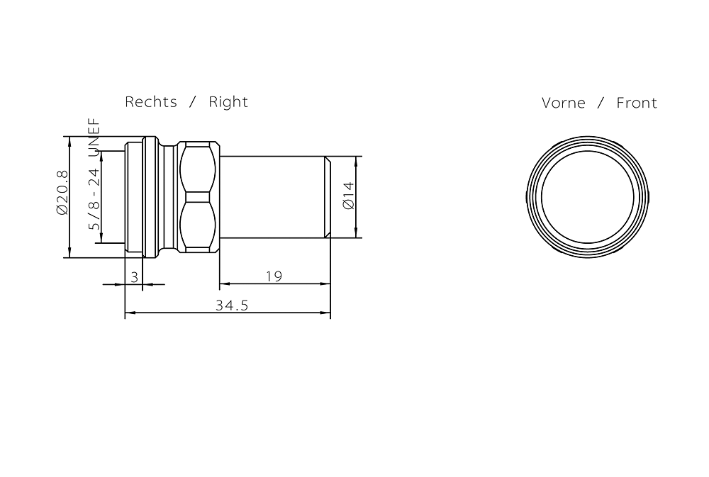6GK5795-1TN00-1AA0 IWLAN RCoax N-Connect, vidlic. zakončení impedance 50 ohmů TI795-1N, 2,4 a 5 GHz