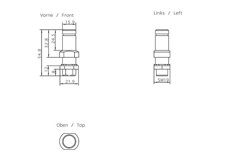 Bleskojistka LP 798-1N pro SCALANCE W- u. M-Anténan, N/N female/female-připojení
